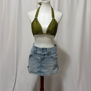 Early 2000s forever21 denim mini